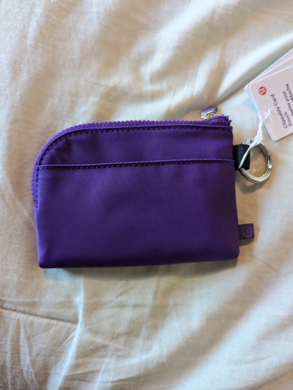 Lululemon Clippable Card Pouch - College Purple
